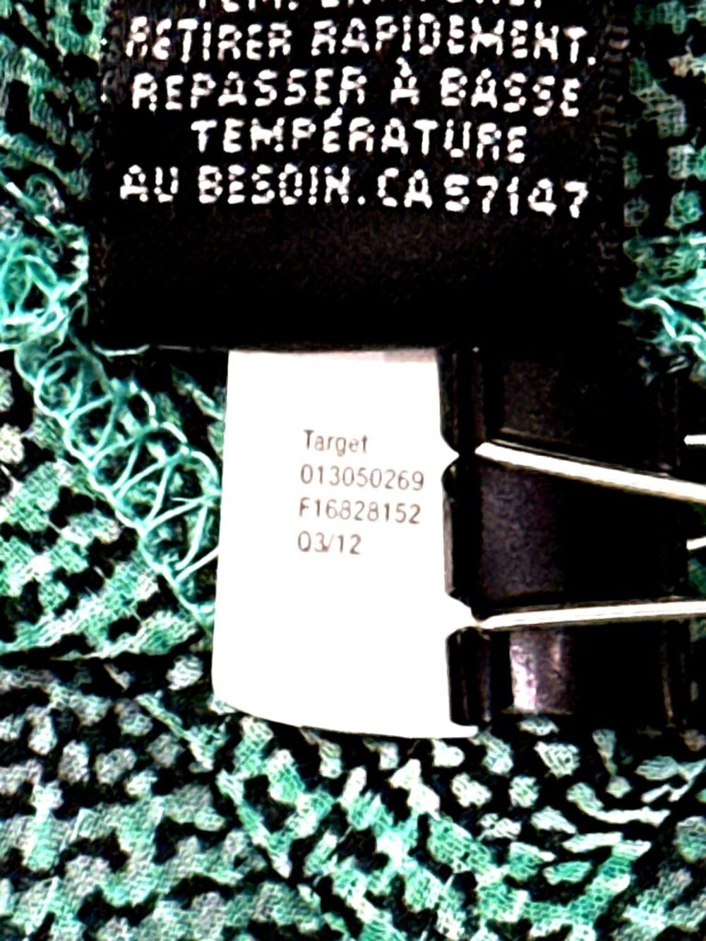Mossimo Size M Green Black Sheer Button Up Shirt Loose Fit Lightweight City Chic - Picture 10 of 13